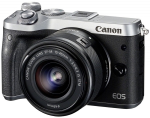 Canon EOS M6+EF-M 15-45 STM KIT Silver Canon EOS M6+EF-M 15-45 STM KIT Silver